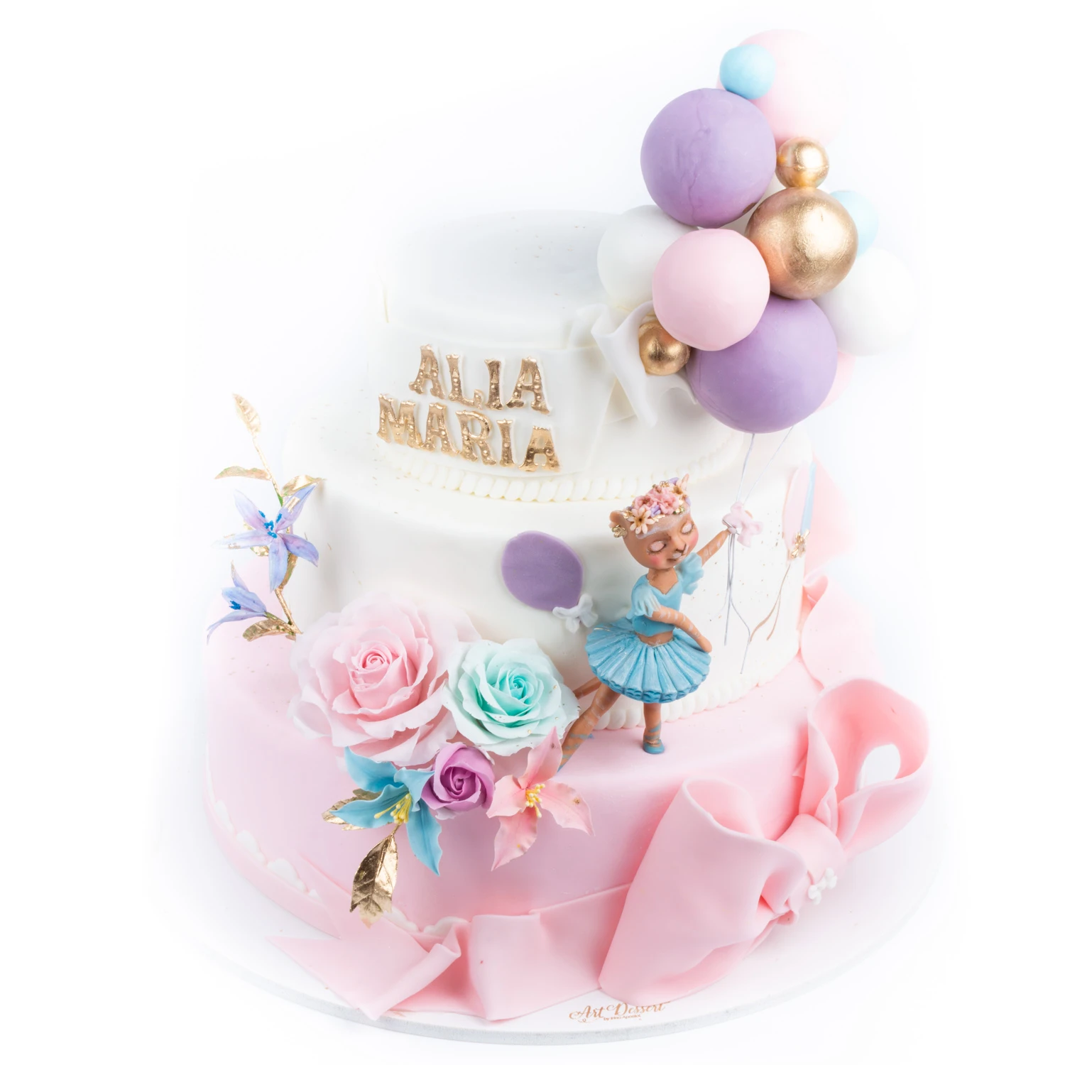 Tort cu Balerina pentru Alia